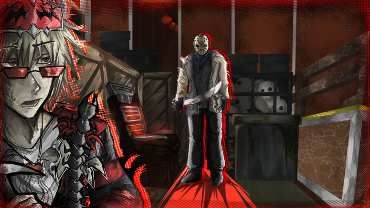 Murderthon Roblox trial screenshot with survivors under Mask pressure